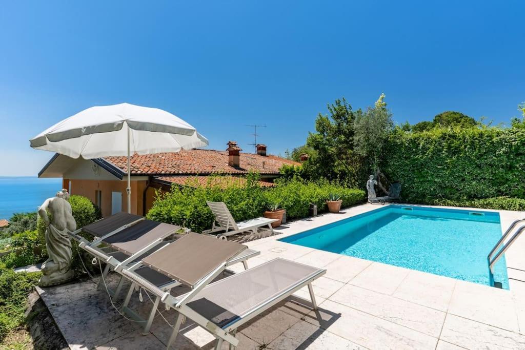 Casa Belvedere Toscolano Maderno Exteriér fotografie